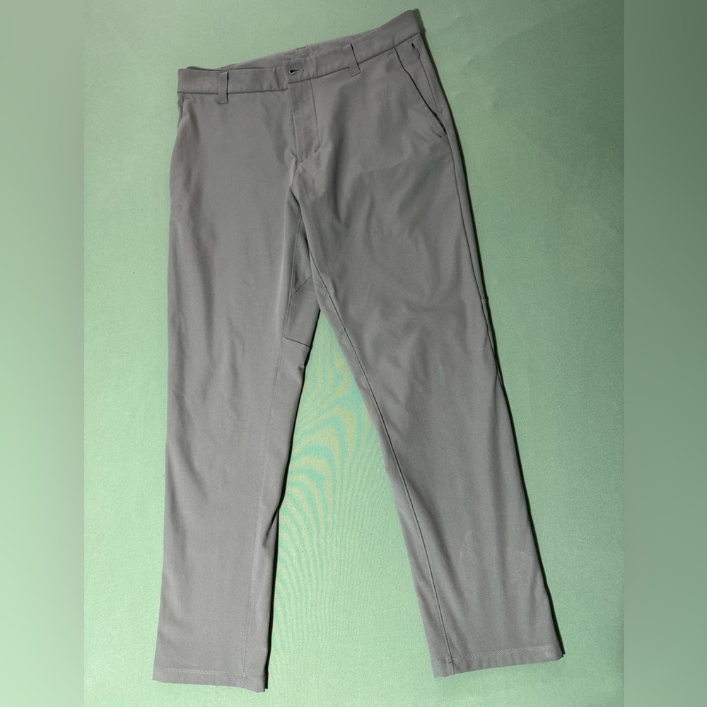 Lululemon Commission Slim-Fit Pant 28” Length Warpstreme 31” Waist Gray